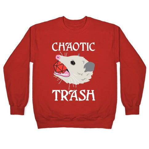 Chaotic Trash (Opossum) Crewneck Sweatshirt