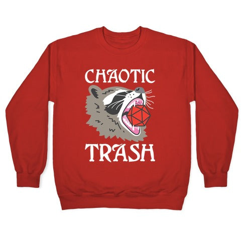 Chaotic Trash (Raccoon) Crewneck Sweatshirt