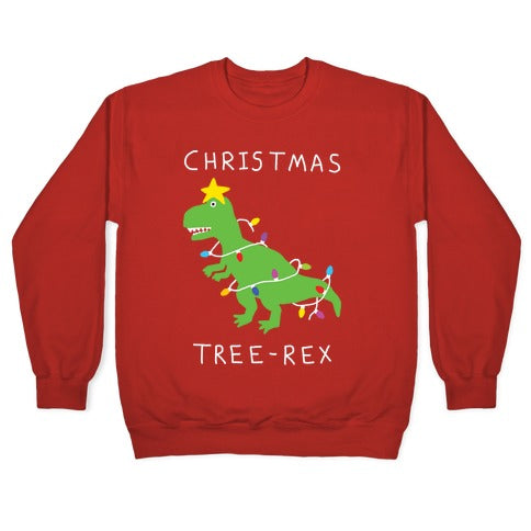 Christmas Tree Rex Crewneck Sweatshirt