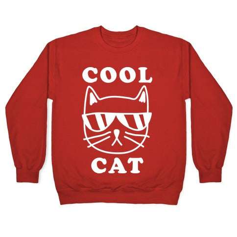 Cool Cat Crewneck Sweatshirt