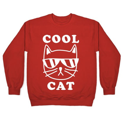 Cool Cat Crewneck Sweatshirt