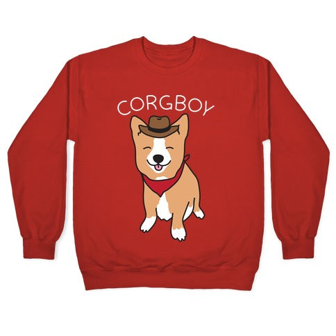 Corgboy Cowboy Corgi Crewneck Sweatshirt