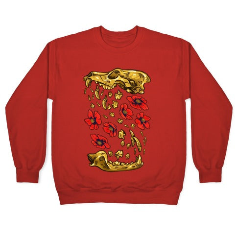 Coyote's Golden Skull Crewneck Sweatshirt