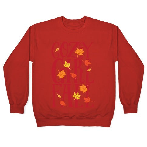 Cozy Girl Fall Crewneck Sweatshirt