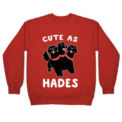 Cute as Hades - Cerberus Crewneck Sweatshirt