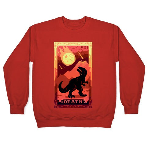 Death Dino Tarot Crewneck Sweatshirt