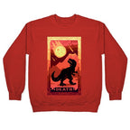 Death Dino Tarot Crewneck Sweatshirt