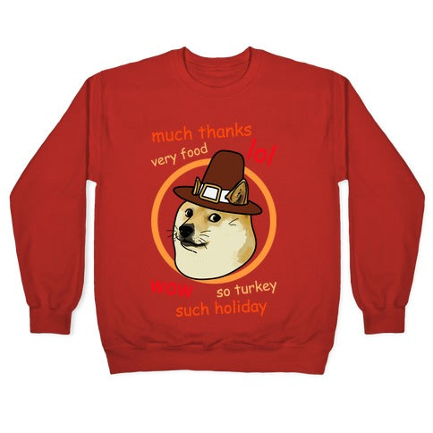 Doge Thanksgiving Crewneck Sweatshirt