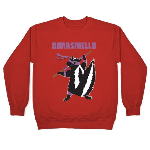 Donasmello (Donatello Skunk) Crewneck Sweatshirt