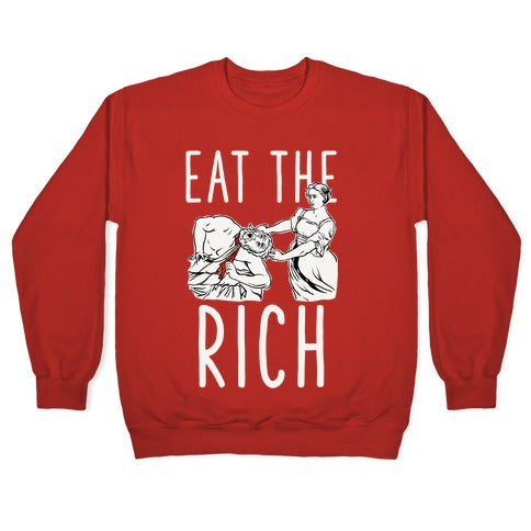 Eat The Rich Judith Beheading Holofernes Crewneck Sweatshirt