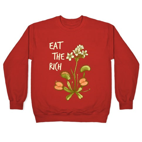 Eat The Rich Venus Fly Trap Crewneck Sweatshirt