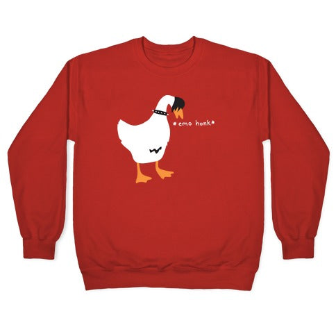 Emo Honk Goose Crewneck Sweatshirt