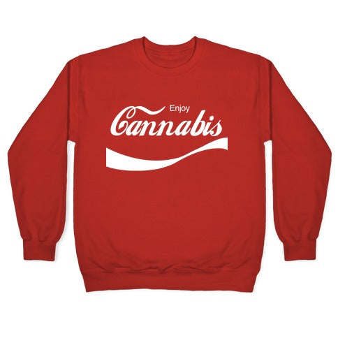 Enjoy Cannabis Crewneck Sweatshirt