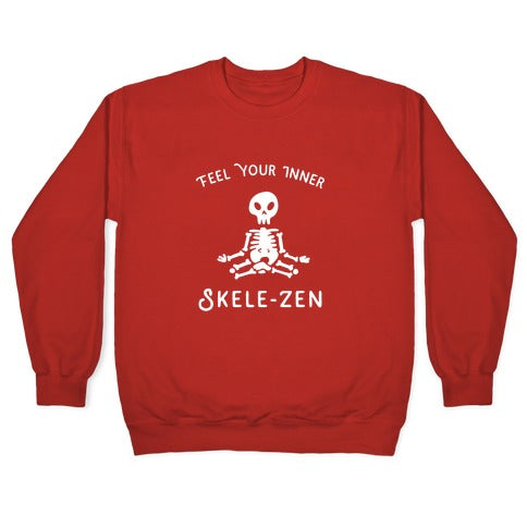 Feel Your Inner Skele-zen Crewneck Sweatshirt