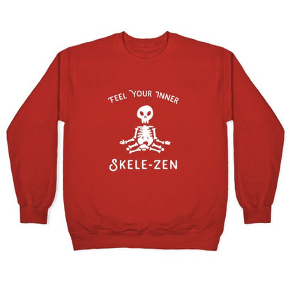 Feel Your Inner Skele-zen Crewneck Sweatshirt