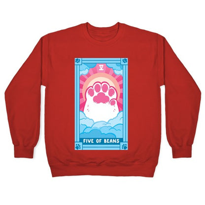 Five of Beans Crewneck Sweatshirt