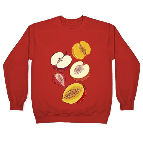 Fruity Vaginas Crewneck Sweatshirt