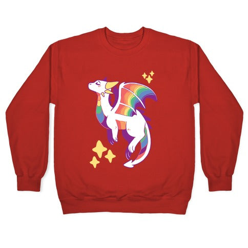 Gay Pride Dragon Crewneck Sweatshirt