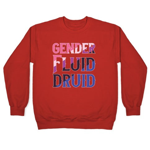 Genderfluid Druid Crewneck Sweatshirt