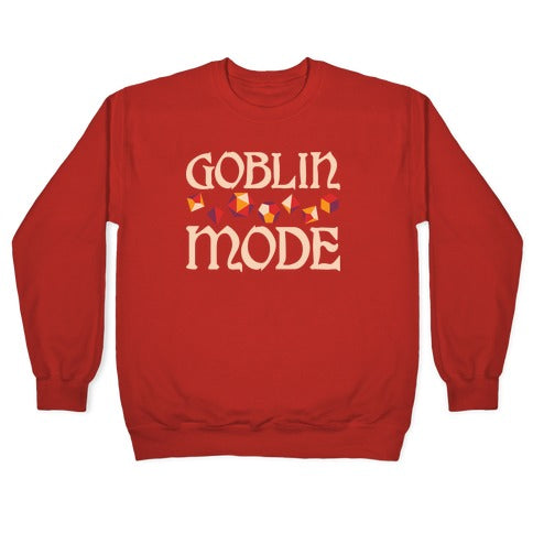 Goblin Mode D&D Crewneck Sweatshirt