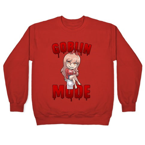 Goblin Mode Power Crewneck Sweatshirt