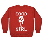 Good Girl Ghost Face Crewneck Sweatshirt