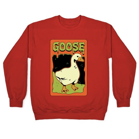 Goose Horror Parody Crewneck Sweatshirt