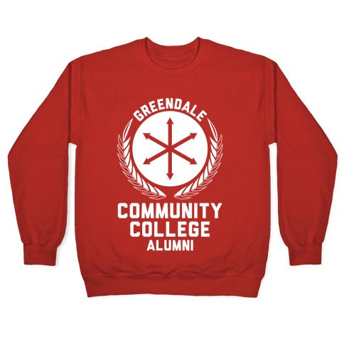 Greendale Community College Alumni Crewneck Sweatshirt