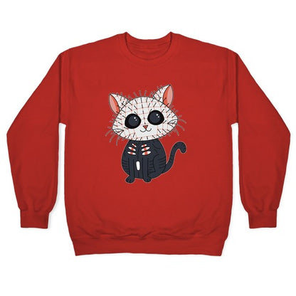 Hellraiser Pinhead Kitten Crewneck Sweatshirt