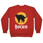 Hocus (Hocus Pocus Pair) - White Crewneck Sweatshirt