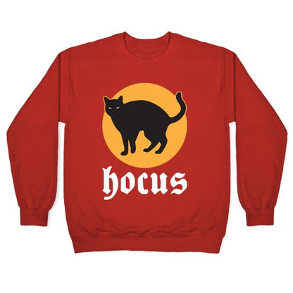 Hocus (Hocus Pocus Pair) - White Crewneck Sweatshirt