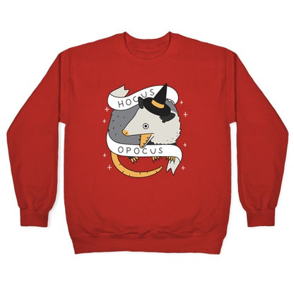 Hocus Opocus Opossum Crewneck Sweatshirt