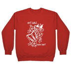 Hot Girls Read Smut Crewneck Sweatshirt