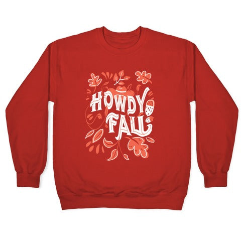 Howdy Fall Crewneck Sweatshirt