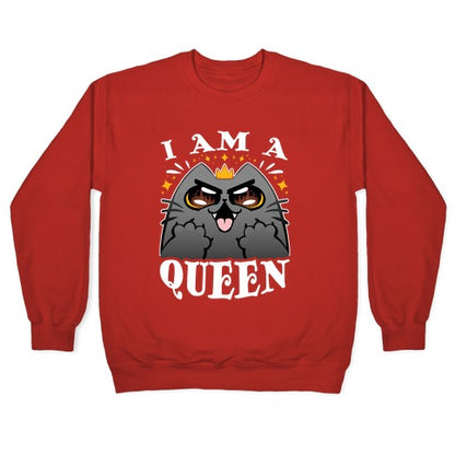 I Am A Queen Crewneck Sweatshirt