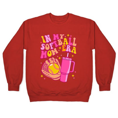 In My Softball Mom Era Crewneck Sweatshirt