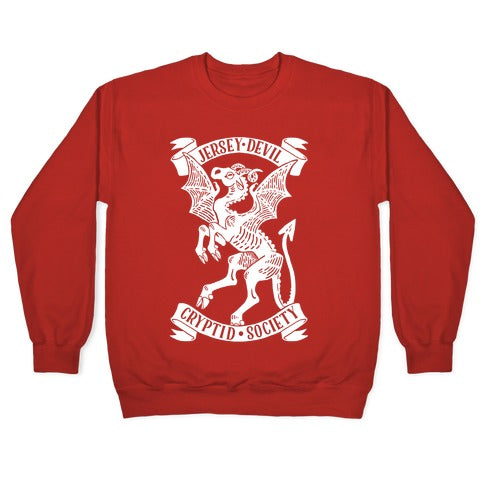 Jersey Devil Cryptid Society Crewneck Sweatshirt