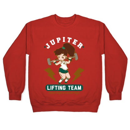 Jupiter Lifting Team Workout Parody Crewneck Sweatshirt