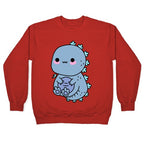 Kawaii Kaiju Godzilla Crewneck Sweatshirt