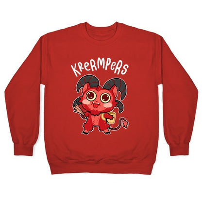 Krermpers Derpy Krampus Crewneck Sweatshirt