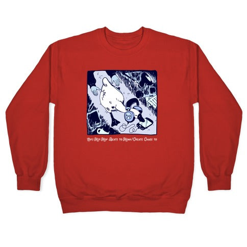 Lofi Hip Hop Goose Crewneck Sweatshirt