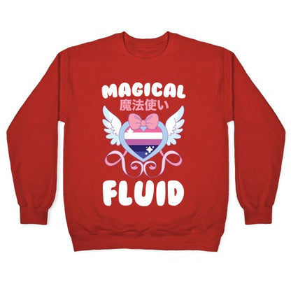 Magical Fluid - Genderfluid Crewneck Sweatshirt