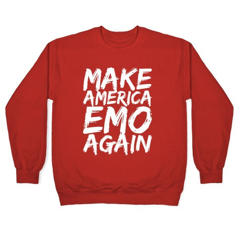 Make America Emo Again Crewneck Sweatshirt