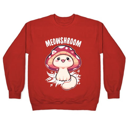 Meowshroom Crewneck Sweatshirt