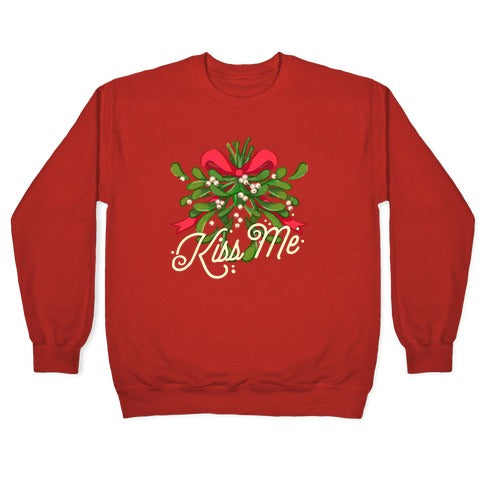 Mistletoe Kiss Me Crewneck Sweatshirt