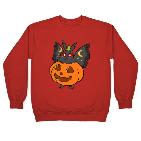 Mothman Pumpkin Crewneck Sweatshirt