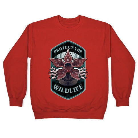 Protect The Wildlife Demogorgon Crewneck Sweatshirt