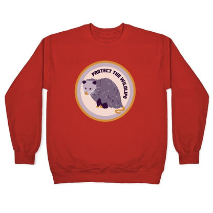 Protect the Wildlife (Opossum) Crewneck Sweatshirt