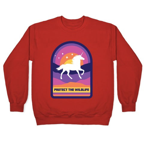 Protect The Wildlife (Unicorn) Crewneck Sweatshirt
