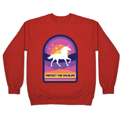 Protect The Wildlife (Unicorn) Crewneck Sweatshirt
